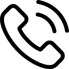 Call Black Icon